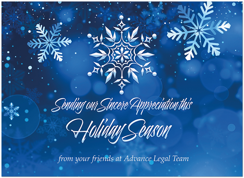 Select a verse or write your own. Sincere Appreciation Name Card D2851U-4B